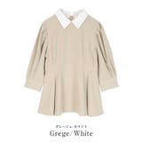 2way襟付タックペプラムトップス【UR’S ユアーズ】 | titivate | 詳細画像5