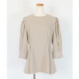 2way襟付タックペプラムトップス【UR’S ユアーズ】 | titivate | 詳細画像8