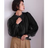 バンドカラーチュールレイヤードシャツ【UR’S ユアーズ】 | titivate | 詳細画像16 