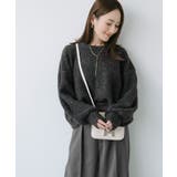 ウールブレンドクロップドクルーネックニット【UR’S ユアーズ】 | titivate | 詳細画像16