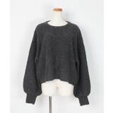 ウールブレンドクロップドクルーネックニット【UR’S ユアーズ】 | titivate | 詳細画像5