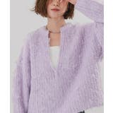 ディープキーネックモヘアライクニット【UR’S ユアーズ】 | titivate | 詳細画像9 