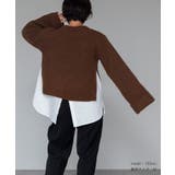 クルーネックダブルカフスワイドニット【UR’S ユアーズ】 | titivate | 詳細画像5 