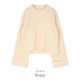 クルーネックダブルカフスワイドニット【UR’S ユアーズ】 | titivate | 詳細画像9 