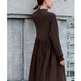 ハイネックウエストギャザーフレアニットワンピース【UR’S ユアーズ】 | titivate | 詳細画像16