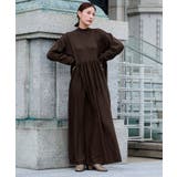 ハイネックウエストギャザーフレアニットワンピース【UR’S ユアーズ】 | titivate | 詳細画像17