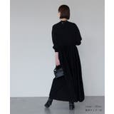 ハイネックウエストギャザーフレアニットワンピース【UR’S ユアーズ】 | titivate | 詳細画像3