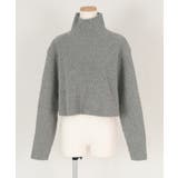 ハイネッククロップドフレアリブニット【UR’S ユアーズ】 | titivate | 詳細画像6 