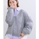 透かし編みVネックプルオーバー【UR’S ユアーズ】 | titivate | 詳細画像17