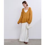 透かし編みVネックプルオーバー【UR’S ユアーズ】 | titivate | 詳細画像19