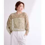 カットメッシュクロップドニット【UR’S ユアーズ】 | titivate | 詳細画像8 