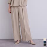 1タックセンタープレスワイドパンツ【UR’S ユアーズ】 | titivate | 詳細画像1 