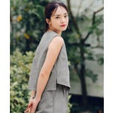 アシンメトリージレ×ワイドパンツセットアップ【UR’S ユアーズ】 | titivate | 詳細画像6 