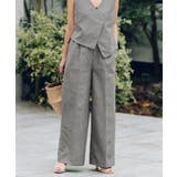 アシンメトリージレ×ワイドパンツセットアップ【UR’S ユアーズ】 | titivate | 詳細画像7 