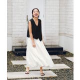 アシンメトリージレ×ワイドパンツセットアップ【UR’S ユアーズ】 | titivate | 詳細画像12 