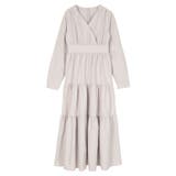 カシュクールティアードワンピース【UR’S ユアーズ】 | titivate | 詳細画像1