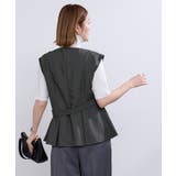 ペプラムジレ/ベスト【UR’S ユアーズ】 | titivate | 詳細画像6