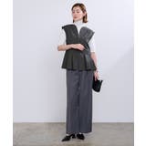 ペプラムジレ/ベスト【UR’S ユアーズ】 | titivate | 詳細画像8