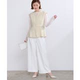 ペプラムジレ/ベスト【UR’S ユアーズ】 | titivate | 詳細画像10