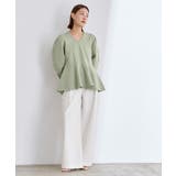 ベルトデザインワンタックワイドパンツ【UR’S ユアーズ】 | titivate | 詳細画像10 