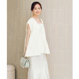 ディープVネックフレアトップス【UR’S ユアーズ】 | titivate | 詳細画像8 