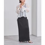 フレアスリーブスキッパーシアーブラウス【UR’S ユアーズ】 | titivate | 詳細画像28