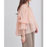 フレアスリーブスキッパーシアーブラウス【UR’S ユアーズ】 | titivate | 詳細画像31