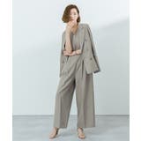 リネンライクディープハートネックオールインワン【UR’S ユアーズ】 | titivate | 詳細画像15 