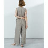 リネンライクディープハートネックオールインワン【UR’S ユアーズ】 | titivate | 詳細画像16 