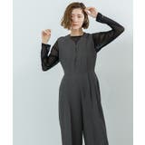 リネンライクディープハートネックオールインワン【UR’S ユアーズ】 | titivate | 詳細画像19 