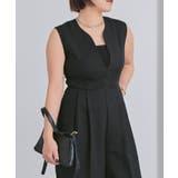 リネンライクディープハートネックオールインワン【UR’S ユアーズ】 | titivate | 詳細画像25 