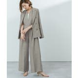 リネンライクディープハートネックオールインワン【UR’S ユアーズ】 | titivate | 詳細画像2 