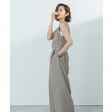 リネンライクディープハートネックオールインワン【UR’S ユアーズ】 | titivate | 詳細画像4 