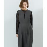 リネンライクディープハートネックオールインワン【UR’S ユアーズ】 | titivate | 詳細画像5 