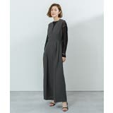 リネンライクディープハートネックオールインワン【UR’S ユアーズ】 | titivate | 詳細画像7 