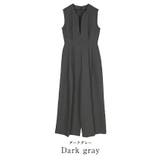 リネンライクディープハートネックオールインワン【UR’S ユアーズ】 | titivate | 詳細画像12 