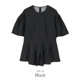 ふくれジャガードフレアスリーブペプラムトップス【UR’S ユアーズ】 | titivate | 詳細画像11 