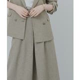 リネンライクフロントタックハイウエストスカート【UR’S ユアーズ】 | titivate | 詳細画像34 