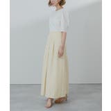 リネンライクフロントタックハイウエストスカート【UR’S ユアーズ】 | titivate | 詳細画像4 