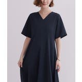 Vネックフィットアンドフレアワンピース【UR’S ユアーズ】 | titivate | 詳細画像25 