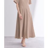 Vネックフィットアンドフレアワンピース【UR’S ユアーズ】 | titivate | 詳細画像30 