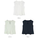 キーネックノースリーブペプラムトップス【UR’S ユアーズ】 | titivate | 詳細画像11 