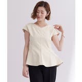 ワイドVネックペプラムトップス【UR’S ユアーズ】 | titivate | 詳細画像6