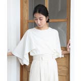 汗染み防止ケープTシャツ【UR’S ユアーズ】 | titivate | 詳細画像2 