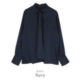 サテンストライプハイネックボウタイブラウス【UR’S ユアーズ】 | titivate | 詳細画像16 