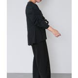 シャーリングデザインスリーブVネックブラウス【UR’S ユアーズ】 | titivate | 詳細画像3 