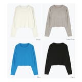 ラウンドネッククロップドニット【UR’S ユアーズ】 | titivate | 詳細画像13 