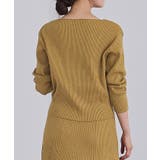 ボートネックドロップショルダーリブニット【UR’S ユアーズ】 | titivate | 詳細画像3 