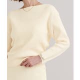 ボートネックドロップショルダーリブニット【UR’S ユアーズ】 | titivate | 詳細画像10 