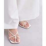 4.5cmヒールノットサンダル【UR’S ユアーズ】 | titivate | 詳細画像4